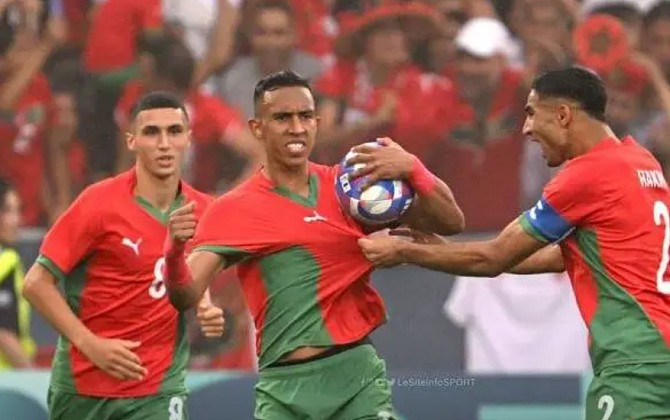 Tiền đạo hàng đầu của Morocco đã ghi bàn để san bằng kỷ lục của tiền bối, đang cạnh tranh danh hiệu Giày Vàng.